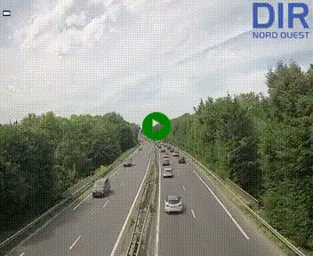 <h2>Webcam sur le périphérique de Caen (N814) à l'est de la ville, à Mondeville hauteur de la sortie 2, Presqu'île-Rives de l'Orne, au bout de l'autoroute A13</h2>