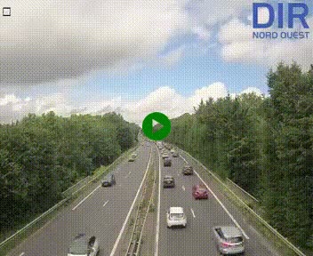 <h2>Webcam sur le périphérique de Caen (N814) à l'est de la ville, à Mondeville hauteur de la sortie 2, Presqu'île-Rives de l'Orne, au bout de l'autoroute A13</h2>