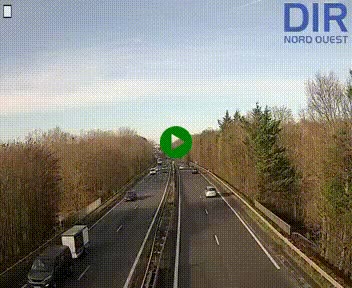 <h2>Webcam sur le périphérique de Caen (N814) à l'est de la ville, à Mondeville hauteur de la sortie 2, Presqu'île-Rives de l'Orne, au bout de l'autoroute A13</h2>