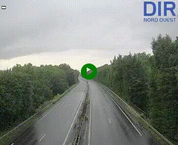 <h2>Webcam sur le périphérique de Caen (N814) à l'est de la ville, à Mondeville hauteur de la sortie 2, Presqu'île-Rives de l'Orne, au bout de l'autoroute A13</h2>