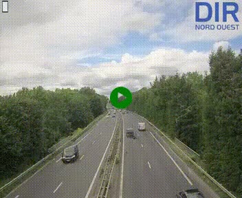<h2>Webcam sur le périphérique de Caen (N814) à l'est de la ville, à Mondeville hauteur de la sortie 2, Presqu'île-Rives de l'Orne, au bout de l'autoroute A13</h2>