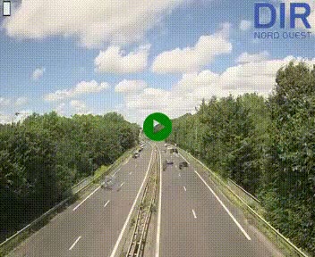 <h2>Webcam sur le périphérique de Caen (N814) à l'est de la ville, à Mondeville hauteur de la sortie 2, Presqu'île-Rives de l'Orne, au bout de l'autoroute A13</h2>
