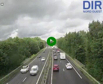 <h2>Webcam sur le périphérique de Caen (N814) à l'est de la ville, à Mondeville hauteur de la sortie 2, Presqu'île-Rives de l'Orne, au bout de l'autoroute A13</h2>