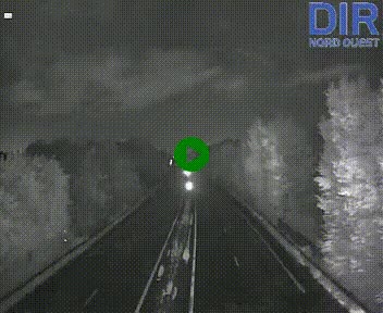 <h2>Webcam sur le périphérique de Caen (N814) à l'est de la ville, à Mondeville hauteur de la sortie 2, Presqu'île-Rives de l'Orne, au bout de l'autoroute A13</h2>