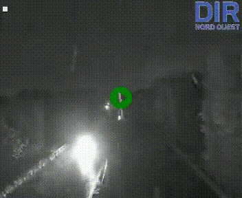 <h2>Webcam sur le périphérique de Caen (N814) à l'est de la ville, à Mondeville hauteur de la sortie 2, Presqu'île-Rives de l'Orne, au bout de l'autoroute A13</h2>