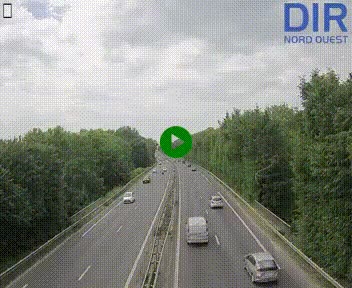 <h2>Webcam sur le périphérique de Caen (N814) à l'est de la ville, à Mondeville hauteur de la sortie 2, Presqu'île-Rives de l'Orne, au bout de l'autoroute A13</h2>