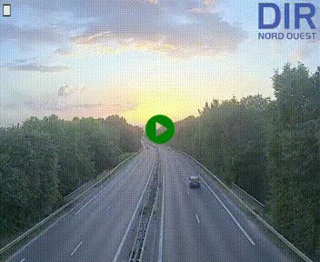 <h2>Webcam sur le périphérique de Caen (N814) à l'est de la ville, à Mondeville hauteur de la sortie 2, Presqu'île-Rives de l'Orne, au bout de l'autoroute A13</h2>