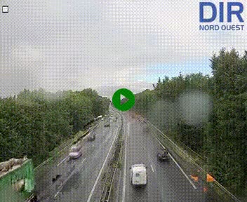 <h2>Webcam sur le périphérique de Caen (N814) à l'est de la ville, à Mondeville hauteur de la sortie 2, Presqu'île-Rives de l'Orne, au bout de l'autoroute A13</h2>