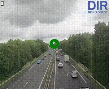 <h2>Webcam sur le périphérique de Caen (N814) à l'est de la ville, à Mondeville hauteur de la sortie 2, Presqu'île-Rives de l'Orne, au bout de l'autoroute A13</h2>