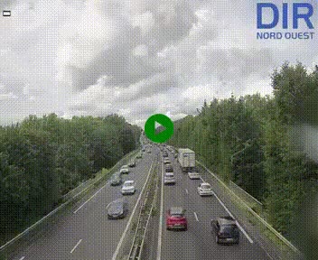 <h2>Webcam sur le périphérique de Caen (N814) à l'est de la ville, à Mondeville hauteur de la sortie 2, Presqu'île-Rives de l'Orne, au bout de l'autoroute A13</h2>