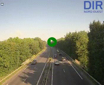 <h2>Webcam sur le périphérique de Caen (N814) à l'est de la ville, à Mondeville hauteur de la sortie 2, Presqu'île-Rives de l'Orne, au bout de l'autoroute A13</h2>