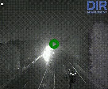 <h2>Webcam sur le périphérique de Caen (N814) à l'est de la ville, à Mondeville hauteur de la sortie 2, Presqu'île-Rives de l'Orne, au bout de l'autoroute A13</h2>