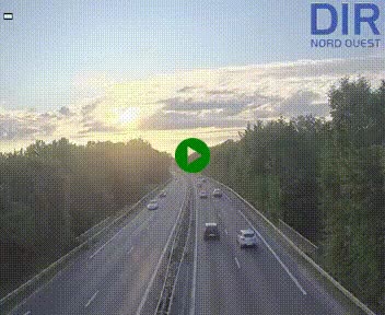<h2>Webcam sur le périphérique de Caen (N814) à l'est de la ville, à Mondeville hauteur de la sortie 2, Presqu'île-Rives de l'Orne, au bout de l'autoroute A13</h2>