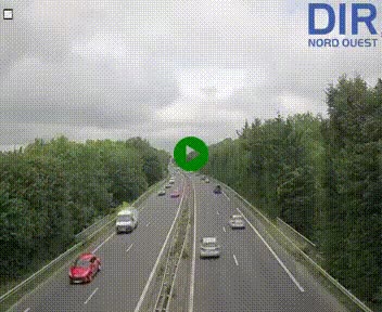 <h2>Webcam sur le périphérique de Caen (N814) à l'est de la ville, à Mondeville hauteur de la sortie 2, Presqu'île-Rives de l'Orne, au bout de l'autoroute A13</h2>