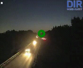 <h2>Webcam sur le périphérique de Caen (N814) à l'est de la ville, à Mondeville hauteur de la sortie 2, Presqu'île-Rives de l'Orne, au bout de l'autoroute A13</h2>