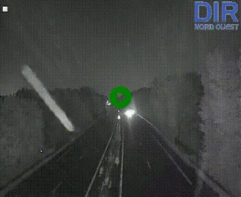 <h2>Webcam sur le périphérique de Caen (N814) à l'est de la ville, à Mondeville hauteur de la sortie 2, Presqu'île-Rives de l'Orne, au bout de l'autoroute A13</h2>