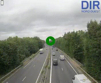 <h2>Webcam sur le périphérique de Caen (N814) à l'est de la ville, à Mondeville hauteur de la sortie 2, Presqu'île-Rives de l'Orne, au bout de l'autoroute A13</h2>