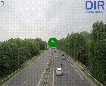 <h2>Webcam sur le périphérique de Caen (N814) à l'est de la ville, à Mondeville hauteur de la sortie 2, Presqu'île-Rives de l'Orne, au bout de l'autoroute A13</h2>
