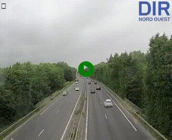 <h2>Webcam sur le périphérique de Caen (N814) à l'est de la ville, à Mondeville hauteur de la sortie 2, Presqu'île-Rives de l'Orne, au bout de l'autoroute A13</h2>