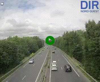 <h2>Webcam sur le périphérique de Caen (N814) à l'est de la ville, à Mondeville hauteur de la sortie 2, Presqu'île-Rives de l'Orne, au bout de l'autoroute A13</h2>