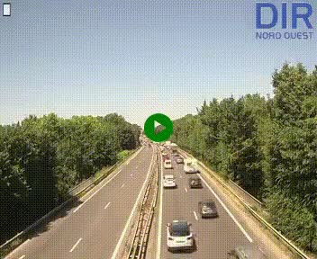<h2>Webcam sur le périphérique de Caen (N814) à l'est de la ville, à Mondeville hauteur de la sortie 2, Presqu'île-Rives de l'Orne, au bout de l'autoroute A13</h2>