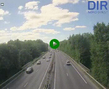 <h2>Webcam sur le périphérique de Caen (N814) à l'est de la ville, à Mondeville hauteur de la sortie 2, Presqu'île-Rives de l'Orne, au bout de l'autoroute A13</h2>