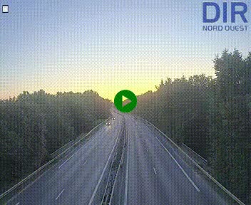 <h2>Webcam sur le périphérique de Caen (N814) à l'est de la ville, à Mondeville hauteur de la sortie 2, Presqu'île-Rives de l'Orne, au bout de l'autoroute A13</h2>