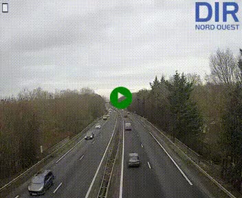 <h2>Webcam sur le périphérique de Caen (N814) à l'est de la ville, à Mondeville hauteur de la sortie 2, Presqu'île-Rives de l'Orne, au bout de l'autoroute A13</h2>