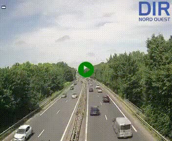 <h2>Webcam sur le périphérique de Caen (N814) à l'est de la ville, à Mondeville hauteur de la sortie 2, Presqu'île-Rives de l'Orne, au bout de l'autoroute A13</h2>