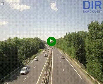 <h2>Webcam sur le périphérique de Caen (N814) à l'est de la ville, à Mondeville hauteur de la sortie 2, Presqu'île-Rives de l'Orne, au bout de l'autoroute A13</h2>