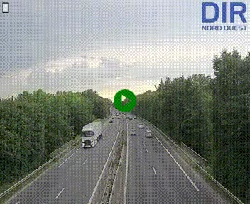 <h2>Webcam sur le périphérique de Caen (N814) à l'est de la ville, à Mondeville hauteur de la sortie 2, Presqu'île-Rives de l'Orne, au bout de l'autoroute A13</h2>