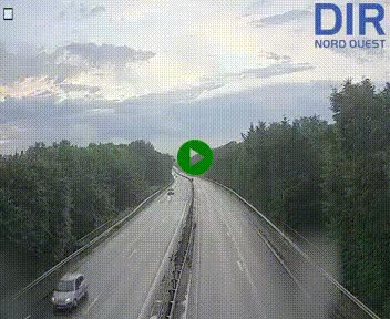 <h2>Webcam sur le périphérique de Caen (N814) à l'est de la ville, à Mondeville hauteur de la sortie 2, Presqu'île-Rives de l'Orne, au bout de l'autoroute A13</h2>