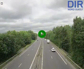 <h2>Webcam sur le périphérique de Caen (N814) à l'est de la ville, à Mondeville hauteur de la sortie 2, Presqu'île-Rives de l'Orne, au bout de l'autoroute A13</h2>