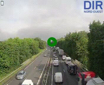 <h2>Webcam sur le périphérique de Caen (N814) à l'est de la ville, à Mondeville hauteur de la sortie 2, Presqu'île-Rives de l'Orne, au bout de l'autoroute A13</h2>