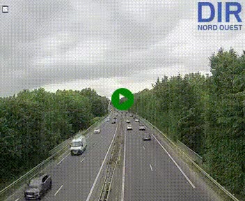 <h2>Webcam sur le périphérique de Caen (N814) à l'est de la ville, à Mondeville hauteur de la sortie 2, Presqu'île-Rives de l'Orne, au bout de l'autoroute A13</h2>