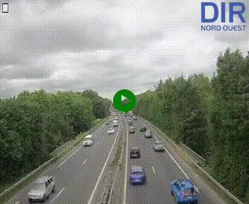 <h2>Webcam sur le périphérique de Caen (N814) à l'est de la ville, à Mondeville hauteur de la sortie 2, Presqu'île-Rives de l'Orne, au bout de l'autoroute A13</h2>