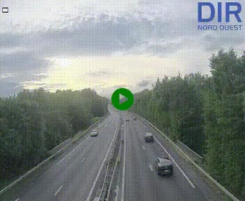 <h2>Webcam sur le périphérique de Caen (N814) à l'est de la ville, à Mondeville hauteur de la sortie 2, Presqu'île-Rives de l'Orne, au bout de l'autoroute A13</h2>