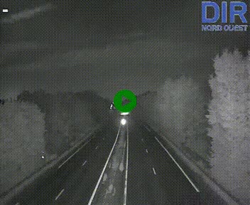 <h2>Webcam sur le périphérique de Caen (N814) à l'est de la ville, à Mondeville hauteur de la sortie 2, Presqu'île-Rives de l'Orne, au bout de l'autoroute A13</h2>