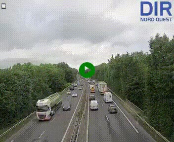 <h2>Webcam sur le périphérique de Caen (N814) à l'est de la ville, à Mondeville hauteur de la sortie 2, Presqu'île-Rives de l'Orne, au bout de l'autoroute A13</h2>