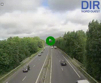 <h2>Webcam sur le périphérique de Caen (N814) à l'est de la ville, à Mondeville hauteur de la sortie 2, Presqu'île-Rives de l'Orne, au bout de l'autoroute A13</h2>