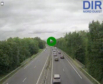 <h2>Webcam sur le périphérique de Caen (N814) à l'est de la ville, à Mondeville hauteur de la sortie 2, Presqu'île-Rives de l'Orne, au bout de l'autoroute A13</h2>