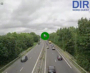 <h2>Webcam sur le périphérique de Caen (N814) à l'est de la ville, à Mondeville hauteur de la sortie 2, Presqu'île-Rives de l'Orne, au bout de l'autoroute A13</h2>