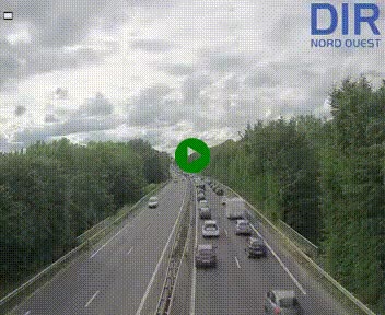 <h2>Webcam sur le périphérique de Caen (N814) à l'est de la ville, à Mondeville hauteur de la sortie 2, Presqu'île-Rives de l'Orne, au bout de l'autoroute A13</h2>
