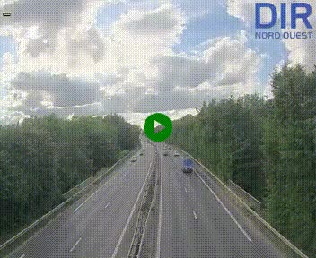 <h2>Webcam sur le périphérique de Caen (N814) à l'est de la ville, à Mondeville hauteur de la sortie 2, Presqu'île-Rives de l'Orne, au bout de l'autoroute A13</h2>