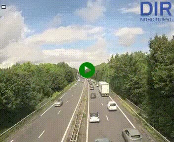 <h2>Webcam sur le périphérique de Caen (N814) à l'est de la ville, à Mondeville hauteur de la sortie 2, Presqu'île-Rives de l'Orne, au bout de l'autoroute A13</h2>