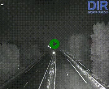 <h2>Webcam sur le périphérique de Caen (N814) à l'est de la ville, à Mondeville hauteur de la sortie 2, Presqu'île-Rives de l'Orne, au bout de l'autoroute A13</h2>