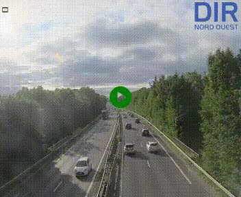 <h2>Webcam sur le périphérique de Caen (N814) à l'est de la ville, à Mondeville hauteur de la sortie 2, Presqu'île-Rives de l'Orne, au bout de l'autoroute A13</h2>