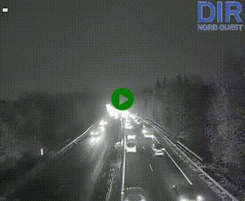 <h2>Webcam sur le périphérique de Caen (N814) à l'est de la ville, à Mondeville hauteur de la sortie 2, Presqu'île-Rives de l'Orne, au bout de l'autoroute A13</h2>