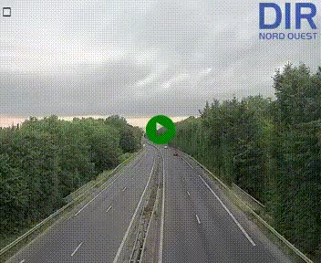 <h2>Webcam sur le périphérique de Caen (N814) à l'est de la ville, à Mondeville hauteur de la sortie 2, Presqu'île-Rives de l'Orne, au bout de l'autoroute A13</h2>