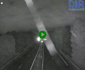 <h2>Webcam sur le périphérique de Caen (N814) à l'est de la ville, à Mondeville hauteur de la sortie 2, Presqu'île-Rives de l'Orne, au bout de l'autoroute A13</h2>